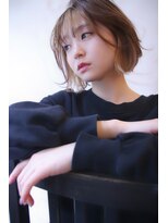 ブーケ(BOUQUET)&nbsp;毛先カラー・金髪ショート・ボブ・グラデーション