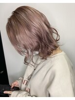 サロンドミルク 溝の口店(salon de MiLK) ラベンダーベージュ!ほんのりピンクを添えて!