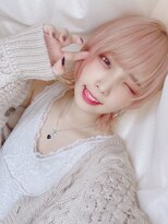 リアイス(Re:ICE) コーラルペールピンクショートウルフ