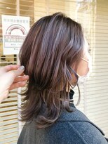 ヘアーサロンデフォーエバー(hairsalon de Forever) 【ナチュラルシャドールーツ●ラベンダーベージュ】