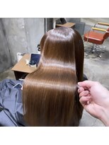 サロンドミルク 原宿(salon de MiLK)&nbsp;ナチュラルハイトーンで春の準備！髪質改善で艶髪に