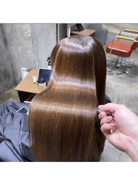 サロンドミルク 原宿(salon de MiLK) ナチュラルハイトーンで春の準備!髪質改善で艶髪に