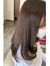 ≪紫外線対策＊ナチュラル仕上がり≫カット+ストレート+トリートメント
