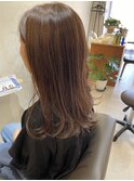 外はねロングヘア