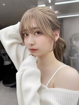 ロンドエニカ 大宮(Lond enika) ミニウルフレイヤーカット顔周りカット前髪カットショート/大宮