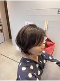 色っぽボブアレンジ