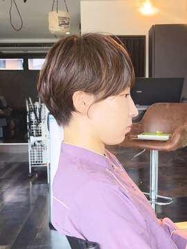 ヘアスペース クレール(hair space clair) 【clair 清水恭平】20代30代40代　大人ナチュラル　横顔美人