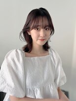 シュク 高円寺(SYUK)&nbsp;【 kanna 】カシスブラウン/くびれボブ/主婦/OL