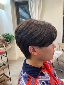 ヴォージュ(VOSGES) ショートセンターパートスタイル