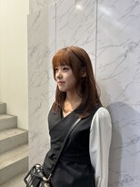 クリアーオブヘアー 一社店(clear OF HAIR)&nbsp;ブリーチなしオレンジ