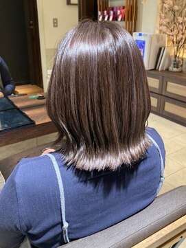 ヘアリゾート粋 ティガ 池袋店(tiga) 透明感カラー/ショコラグレージュ/ハイライト