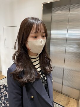 クレオヘア インターナショナル 八丁堀店 olive brown