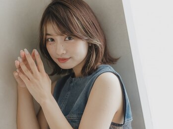 トリコ 梅田茶屋町店(trico)の写真/【梅田茶屋町】透明感カラーが人気！ブリーチ/インナーカラー/ハイライト/バレイヤージュもお任せ◎