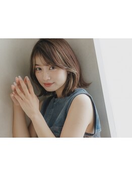 【梅田茶屋町】透明感カラーが人気！ブリーチ/インナーカラー/ハイライト/バレイヤージュもお任せ◎