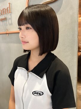 ロンド エスポワール 錦糸町(Lond espoir) 【北澤華】シースルー前髪こなれミディボブ