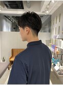 メンズショートヘア刈り上げ