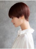 ★くびれショート小顔愛されピンクブラウン★20代30代40代50代