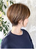 ショートヘア/ショート/くびれショート/30代40代50代/表参道