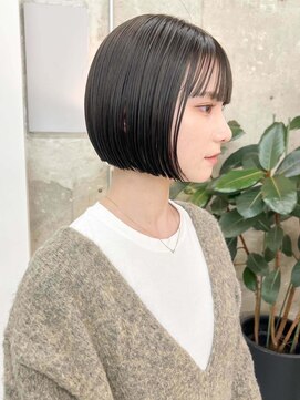 ノエ(noe) 着物/メルティカラー/似合わせカット/ウェーブミディアム/栄n5