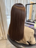 ニィ(2iee.)&nbsp;酸熱トリートメント×ブラウンカラー☆20代30代40代50代