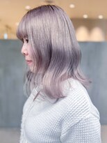 アルバム 渋谷パルコ(ALBUM)&nbsp;ミディアムロング美髪韓国ヘアおくれ毛くびれヘア_ba543621