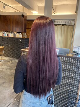 ライズヘアブランド エン(RISE HAIR BRAND en) ピンク系カラー