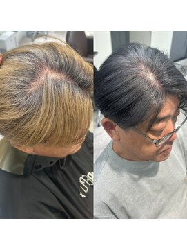 ジービージー(GBG) メンズ白髪ぼかし40代50代グレイカラー白髪染め白髪ぼかし