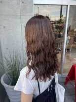 オーガニック ライフ 若葉 鶴ヶ島(organic+life)&nbsp;秋のゆるふわパーマロング◎前髪ありで小顔モテ髪