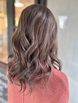 インパークス 草加店(INPARKS)&nbsp;美髪ミディアムレイヤーカットチェリーブラウン［草加店］