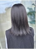 ダークラベンダー/ダークアッシュ/レイヤーカット20代/30代/40代