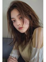 ルル(Lulu)&nbsp;フェミニンボブブラウンベージュ