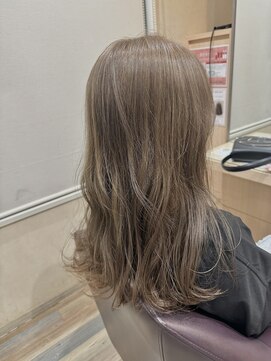 ブリーチ有りグレージュ