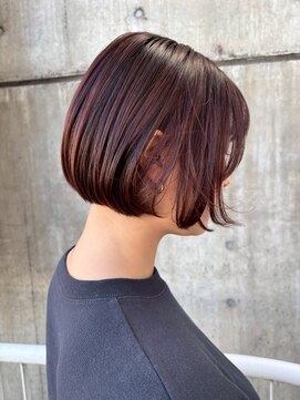 ショート/レイヤーカット/ショコラブラウン