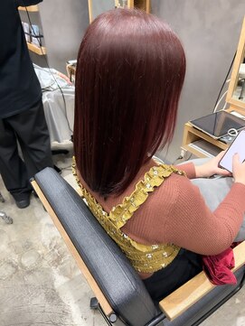 アイニティ(Inity) ブリーチなしチェリーカラー