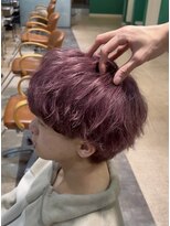 ネオンズ 南郷18丁目店(NEON´S)&nbsp;【札幌白石 ハイトーンカラー(ボルドーレッド)松本 凌弥】