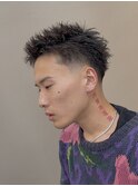 スパイキー/ベリーショート/ショート/テーパーフェード△