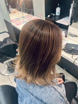 プロデュース 橋本店(Produce) 白髪ぼかしハイライト【橋本/オージュア/髪質改善】