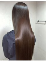 エル ヘアサロン なんば店(eL) 酸熱トリートメントロングスタイル