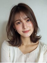 レリーリズ 大阪梅田(Rely Liz) 艶髪 オリーブベージュ