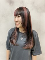 エルフレームバイワンラヴェスト(L'FLAME by one Lovest)&nbsp;ダブルカラー/デザインカラー/ルーツ/ケアブリーチ/長野駅前