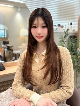 クリーム 町田(Cream) 小顔ヘア◎顔まわりレイヤー艶ロング