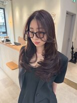 ジーナ 近鉄奈良(Zina)&nbsp;髪質改善＊レイヤーロング暗めカラ＊美髪【Zina奈良】