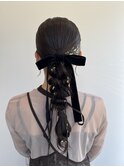 お呼ばれヘアセット