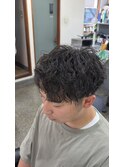 スパイラルパーマ