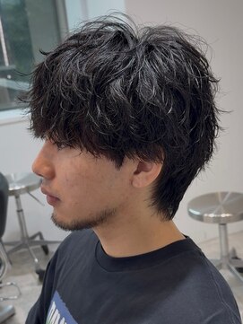 フィフスパーク(fifth PARK) 無造作シャドウパーマのマッシュスタイル◎
