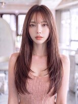 ハバナ 渋谷(HAVANA)&nbsp;ロングレイヤー＊顔周りレイヤーカット＊透け前髪【ハバナ渋谷】