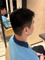 カインド 南青山(hair&make up KIND) ハサミで作る刈り上げ