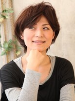 と和×美髪クリニック 巣鴨店&nbsp;トップにボリュームを出した美シルエット大人ボブ　巣鴨店