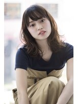 アージェガーデン(AGEE GARDEN) レイヤーロブヘア/鎖骨ミディアム