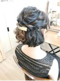 ボブハイライトアレンジ【ヘアアレンジ　立川/八王子/立川南】